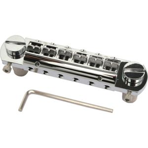 Göldo Duesenberg Wrap Aroen Bridge chrom, afstand bouten 81,5mm - Gitaaronderdeel