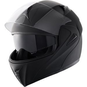 345 X 279 X 255 mm Motorhelm, Ongemaskeerd, Smart Road ABS & High-Density Helm met Bluetooth-Communicatie, Verwisselbare Lens, voor Tieners en Volwassenen