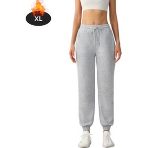 Nivard Trainingsbroek Dames - Sportbroek - Trainingsbroek Lang - Trainingspak - Sportkleding - Grijs - S