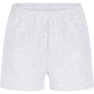 Hunkemöller - Pointelle Short - Grijs - Dames Nachtmode