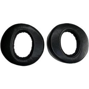 Nordivar - Vervangende oorkussens voor draadloze gaming headset, comfortabele oorkussens van zacht eiwitleer voor Sony PS4 (zwart)