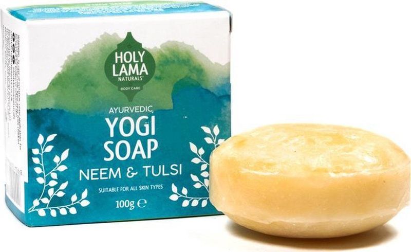 Holy Lama Naturals - Yogi Zeep - Neem & Tulsi - Natuurlijke Handgemaakte Zeep