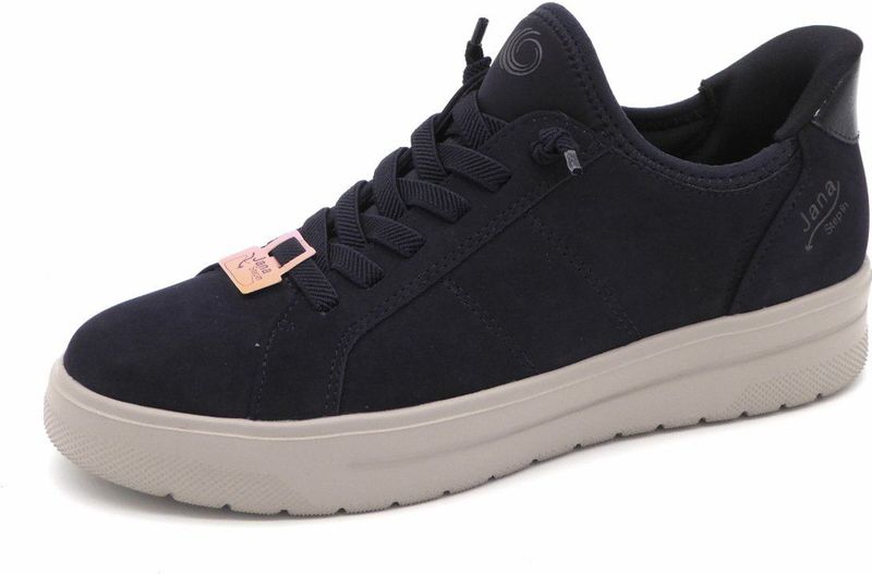 Jana - Slip On - Vegan Sneakers - Donkerblauw