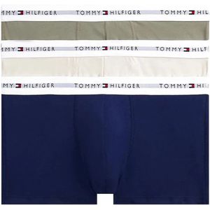 Tommy Hilfiger Underwear Boxershorts 'Essential'  marine / lichtblauw / lichtgrijs / wit