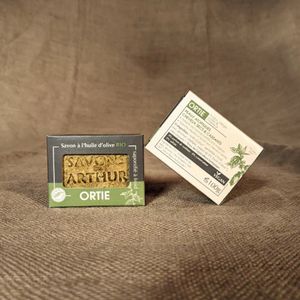 2 stuks Biologische Marseille brandnetelzeep en shampoo - gecombineerde en atopische huid - koud geperst 2x100gr