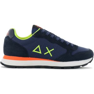 Sun68 Sneaker Tom Fluo Navy - Maat 42 - Heren - Sneakers