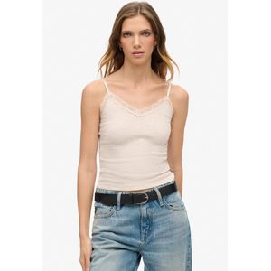 Superdry - Essential camitopje met kanten boord - Dames - Vesten
