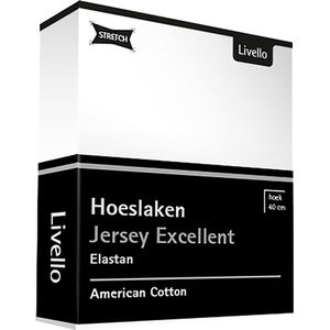 Livello Hoeslaken Jersey Excellent White 250 gr 180x200 t/m 200x220