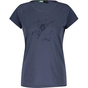 Scott Defined Dri T-shirt Met Korte Mouwen Blauw M Vrouw