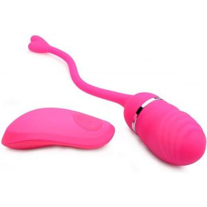 XR Brands - Luv-Pop - Rechargeable Vibrating Egg with Remote Control