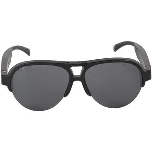 Draadloze IP5 waterdichte slimme bril met open oorgeluid en dubbele microfoons - BT 5.3 spraakbesturing, unisex voor autorijden en sport