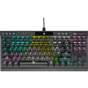 Corsair K70 RGB TKL Champion Series - Mechanisch Qwerty Gaming Toetsenbord - Corsair OPX Switches