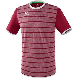 Erima Roma Shirt Bordeaux-Wit Maat 2XL