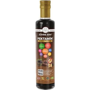 Zühre Ana Pectamine Siroop Mengsel van zwarte moerbei, johannesbroodextract en melasse mengsel 250 ml (met vitamine versterkt)