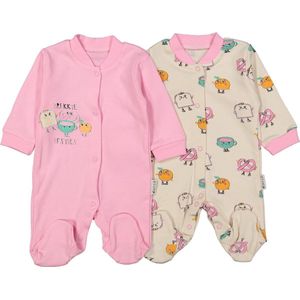 babypyjama - rompers - baby girl - pyjama - baby - babykleding - maat 56/62 - kindje - pyjama - bbaypyjama