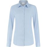 Ledub dames blouse Rosalie, popeline, lichtblauw