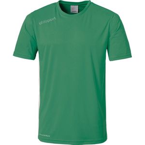 Uhlsport Essential Shirt Korte Mouw Kinderen - Groen / Wit | Maat: 104