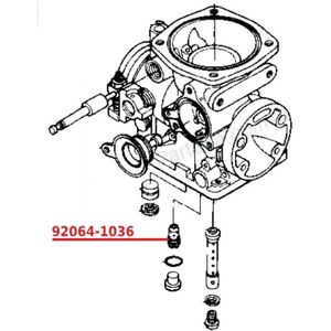 Gicleur de carburateur origine pour moto Kawasaki 1100 KZ 1981-1983 92064-1036 Neuf