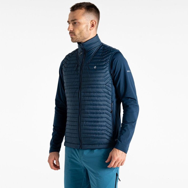 Dare2b - Descending II - Gilet - Hybride Stoffenmix - Gerecycled Polyester