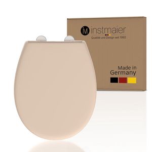 instmaier toiletzitting - Made in Germany - duroplast - ovale vorm - Bahama Beige