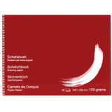 Schetsboek papyrus 24x32cm 120gr 32v | 1 stuk