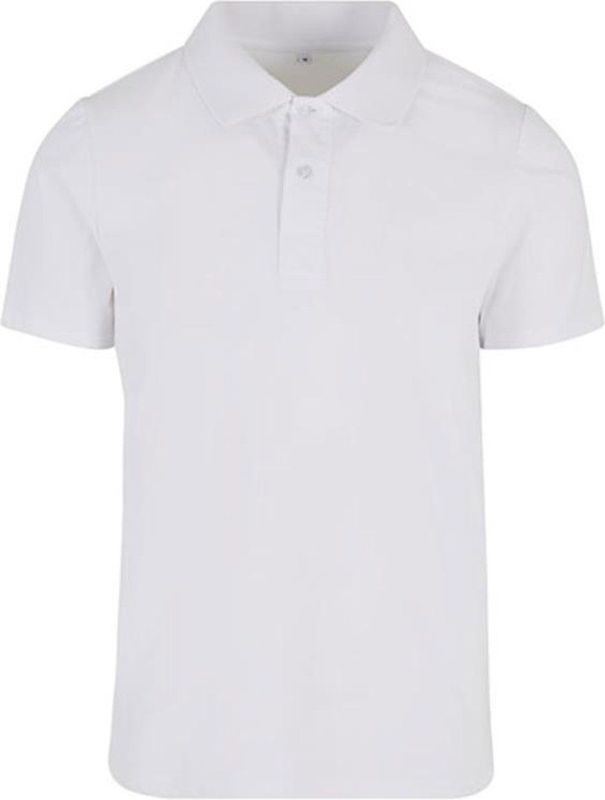 Build Your Brand - Sorona Polo - Wit - Poloshirt