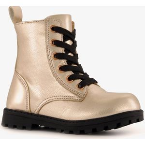 Blue Box meisjes veterboots goud - Maat 26