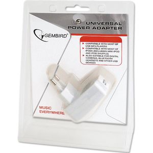 MP3A-UC-AC1 Universal USB charger 1A white