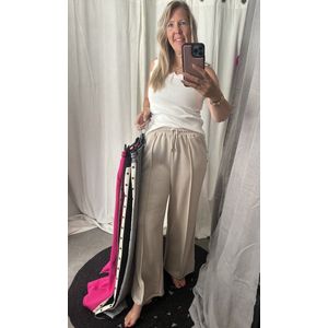 Sterrenbroek - star - wijd model - zachte stof - musthave - Kleur Licht Blauw - One Size - vanaf maat 40/42