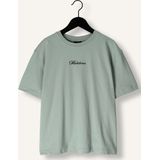 Malelions Kids Studio T-Shirt - Aqua Grey 4-104