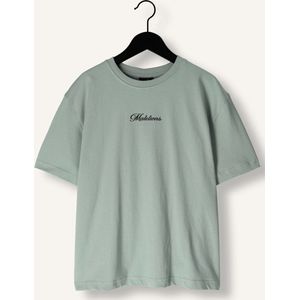 Malelions Kids Studio T-Shirt - Aqua Grey 4-104