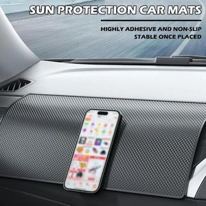 3Pcs Auto Dashboard Grip Mat - Non-slip Kleine Anti Slide Auto Plakmat - Silicone Interieur Anti Slip Dashboardmat voor Mobiele Telefoon Zonnebrillen Sleutels