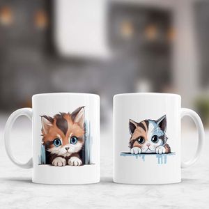 Mok Baby Blue - Cats - Gift - Cadeau - CatLovers - Meow - KittyLove - Katten - Kattenliefhebbers - Katjesliefde - Prrrfect