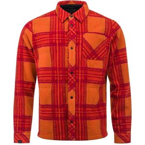 Head - Rebels - Overhemd - Oranje - Casual Wolmix - Lange Mouwen