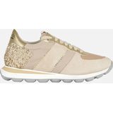 GEOX D SPHERICA VSERIES vrouwen Sneakers - taupe/goud - Maat 41