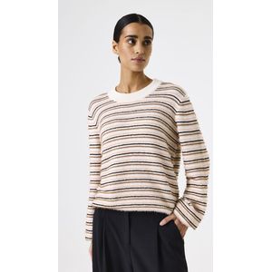 GARCIA - Effen Trui - Wit - Lange Mouw