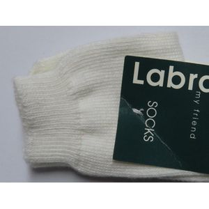 Sokken , 2 Pack - Unie - Wit - Effen - 17 / 18