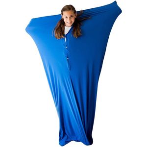 Sensorische sokken, sensorische kleding, sensorisch speelgoed, 70x145cm - Blauw