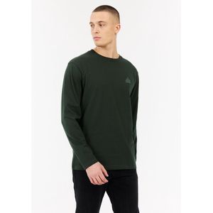 Protest Prtbrisa - T shirt Heren - Lange mouwen - Ronde hals – Kale Green