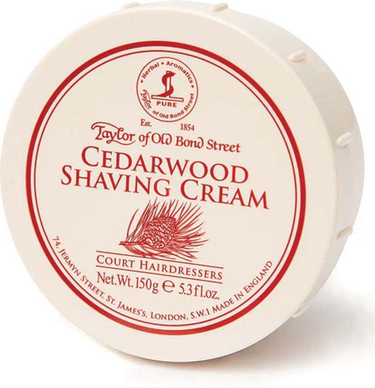 Taylor of Old Bond Street Cedarwood Shaving Cream 150 gr.
