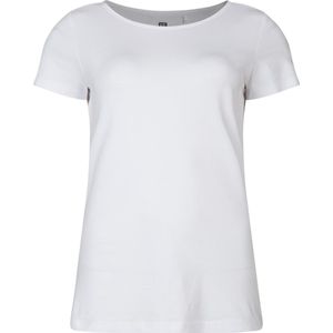 WE Fashion Dames T-shirt van biologisch katoen - Maat S