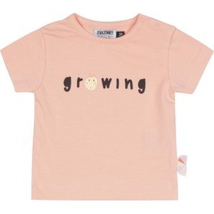 Zero2Three - Tshirt meisjes - Peach - Maat 68