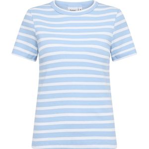 Saint Tropez AsterSZ SS Stripe T-Shirt Dames T-shirt - Maat M