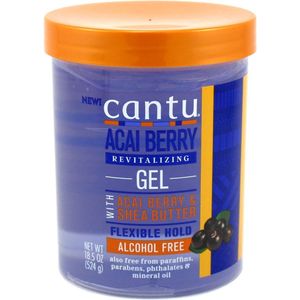 Cantu - Acai Berry Revitalizing Gel - 524 g - Haargel