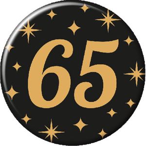 Paperdreams - Button Classy Party - 65 jaar