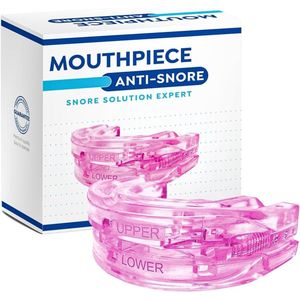 Kraftverdia™-Anti-snurkmiddelen voor de slaap-snurkbeugel verstelbaar-Gebitsbeschermer-Anti-Molaar-roze