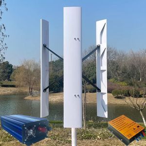 Verticale Windturbine 1000 W met Off Grid Omvormer - Duurzame Energie voor Thuisgebruik