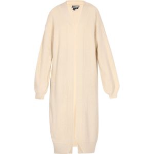 DreiMaster - Vest - Knielang - Geribbelde Textuur