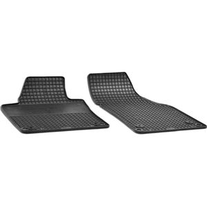 Walser DirtGuard rubberen voetmatten geschikt voor VW Caddy III 03/2004-05/2015, VW Caddy IV 05/2015-Vandaag