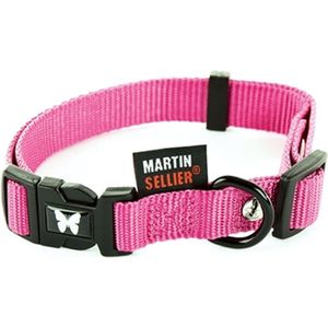 Martin Halsband Verstelbaar Nylon Roze